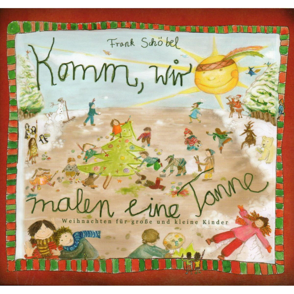 Album cover of Komm, wir malen eine Tanne (Weihnachten für große und kleine Kinder)