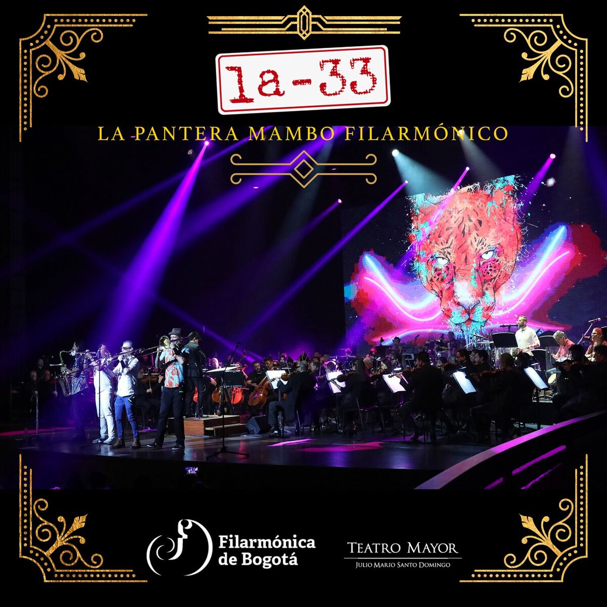 Album cover of La Pantera Mambo Filarmónico (En Vivo desde el Teatro Mayor Julio Mario Santo Domingo)