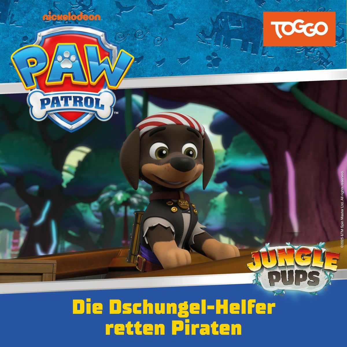 Album cover of Folge 401: Die Dschungel-Helfer retten Piraten (Das Original-Hörspiel zur TV-Serie)