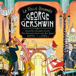 Cover of La folle journée de George Gershwin