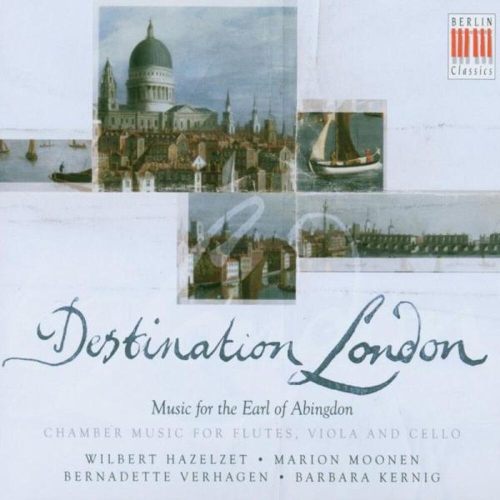 Picture of Stamitz, Bach, Abel, Haydn & Abingdon: Chamber Music for two Flutes, Viola and Cello (Destination London - Music for the Earl of Abingdon)