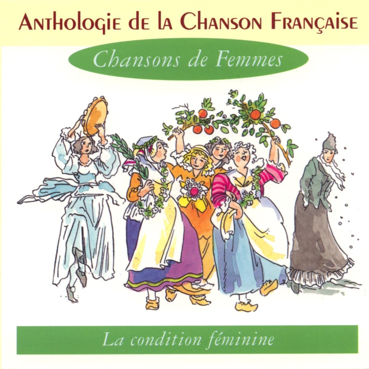 Album cover of Anthologie de la chanson française - les chansons de femmes