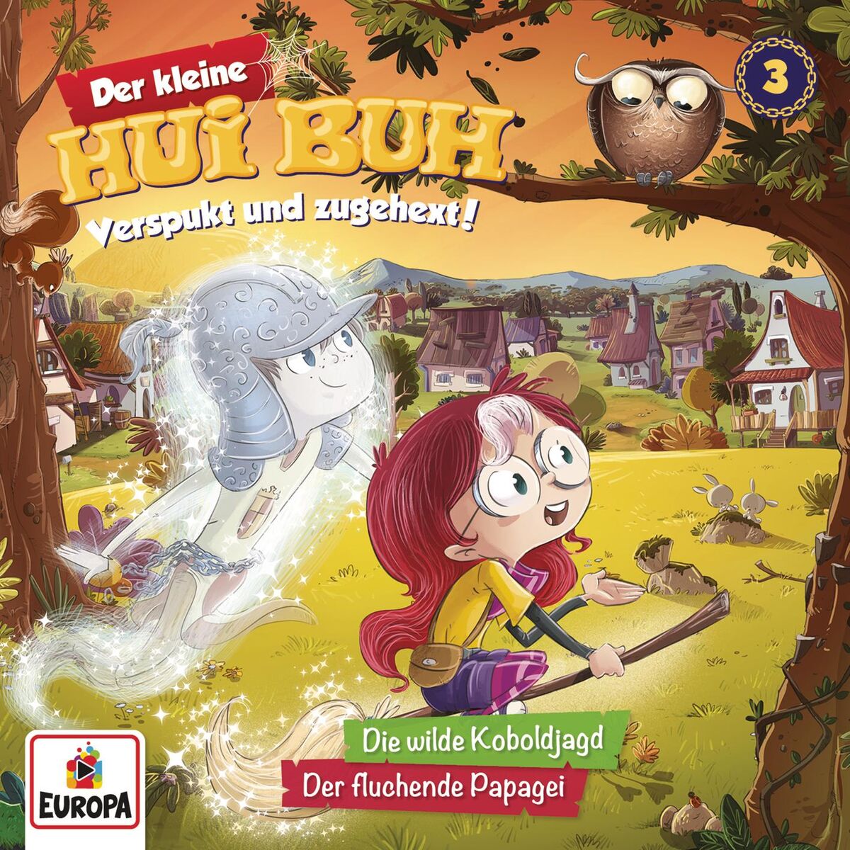 Album cover of 003/Die wilde Koboldjagd/Der fluchende Papagei