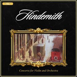 Cover of Hindemith: Concerto for Violin and Orchestra