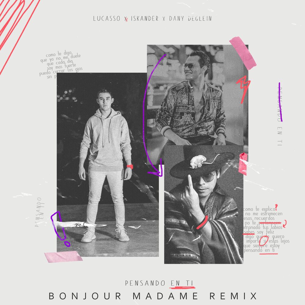 Picture of Pensando en Ti (Bonjour Madame Remix)