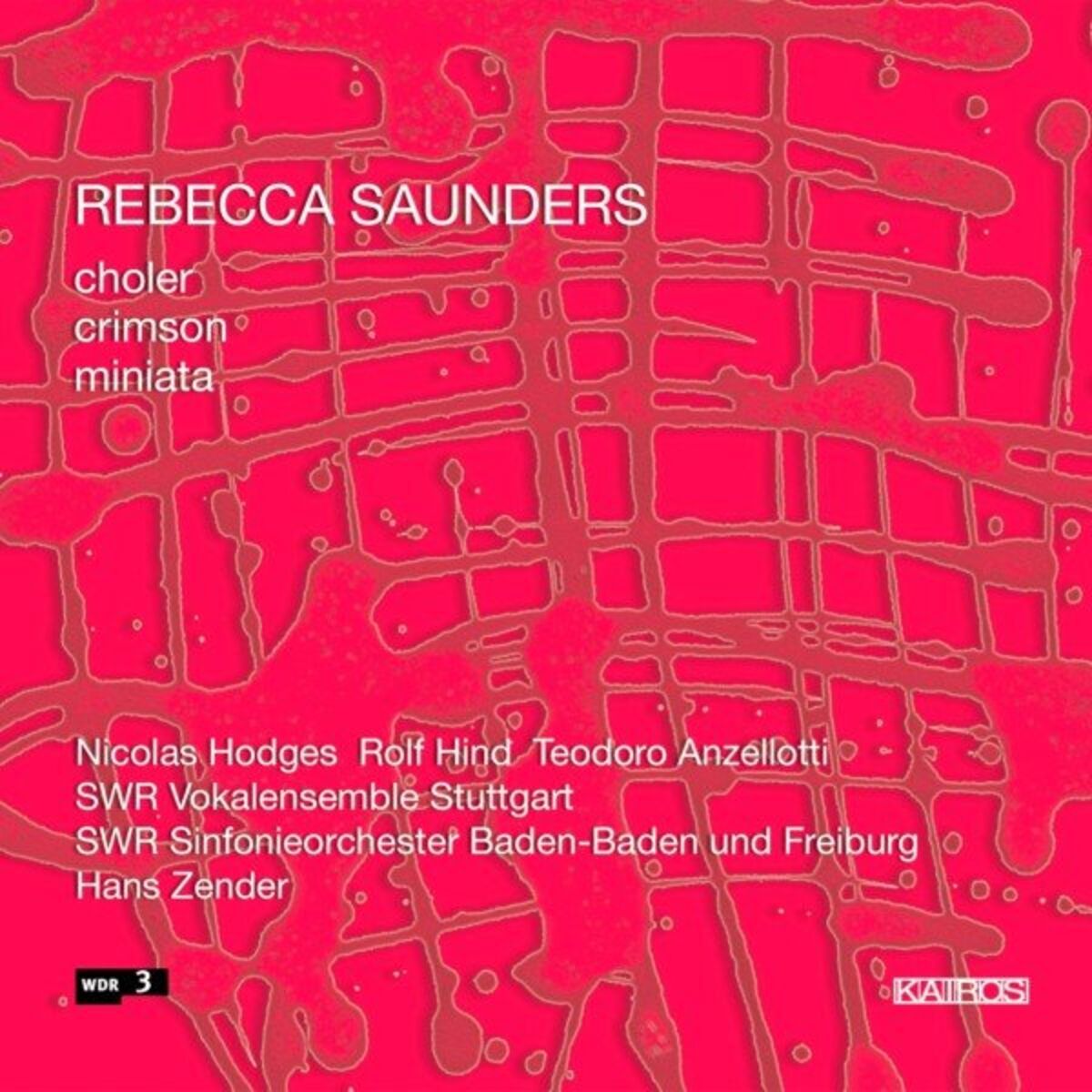 Album cover of Rebecca Saunders: Crimson