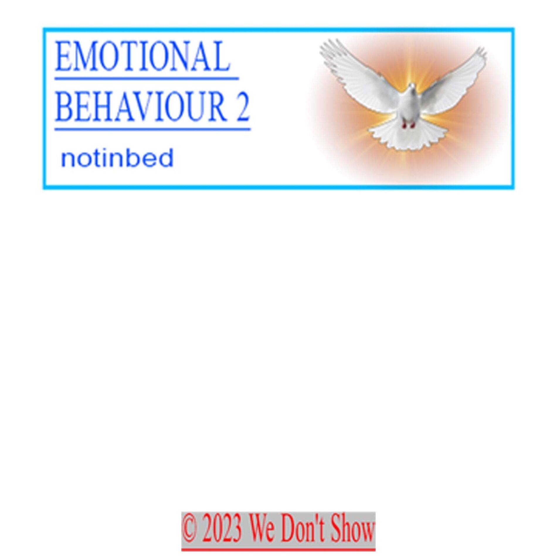 Album cover of emotional behaviour 2