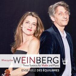 Cover of Weinberg: Sonatas for Violin and Piano Nos. 1, 2 & 3