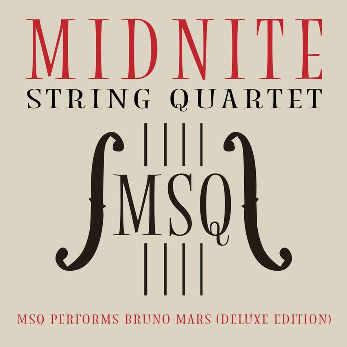 Album cover of MSQ Performs Bruno Mars (Deluxe Edition)