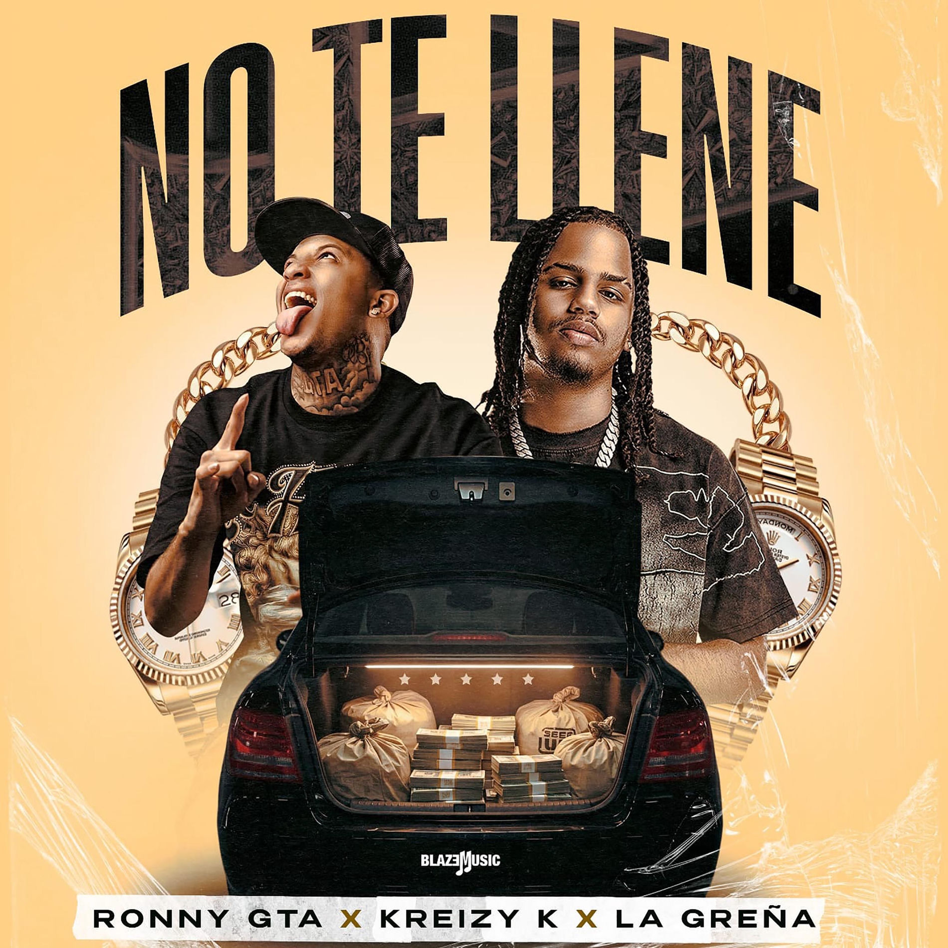 Album cover of No Te Llene (feat. Kreizy k & La Greña)