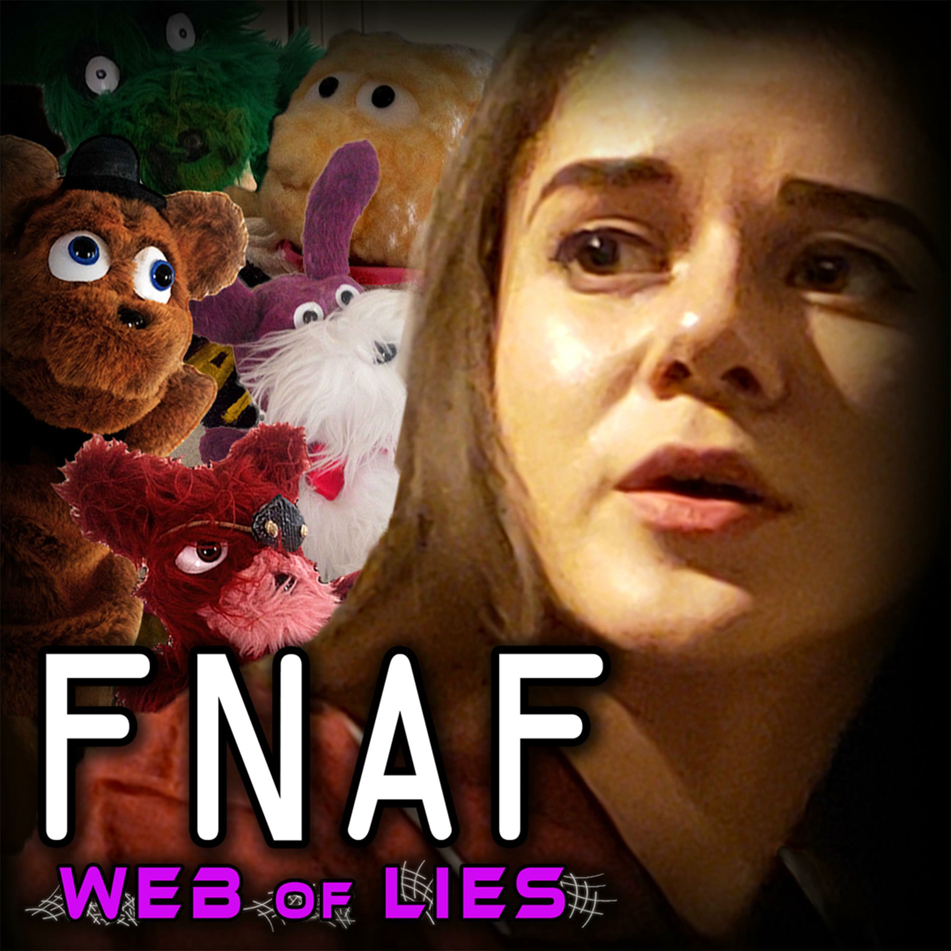 Album cover of FNAF: Web of Lies (feat. Adriana Figueroa & Casey Dwyer)