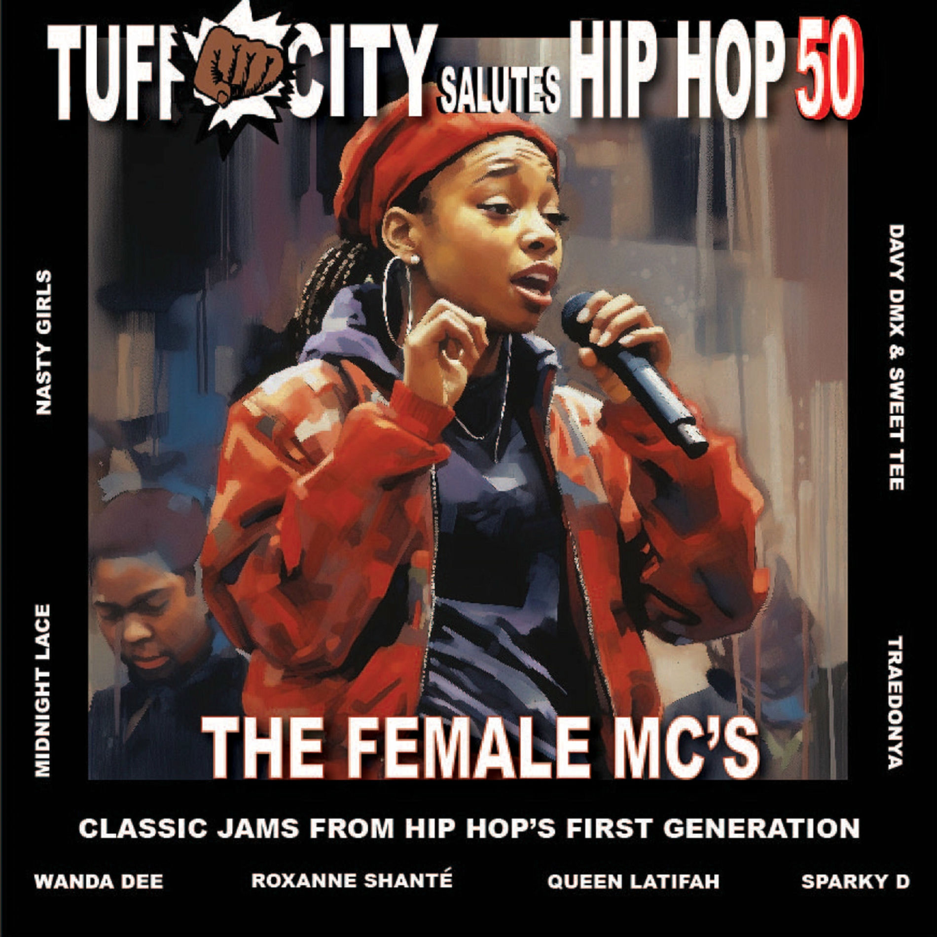Album cover of Tuff City Salutes Hip Hop 50: The Female MC's