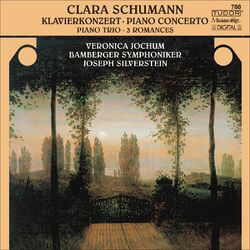 Cover of Schumann, C.: Piano Concerto, Op. 7 / Piano Trio, Op. 17 / 3 Romanzen
