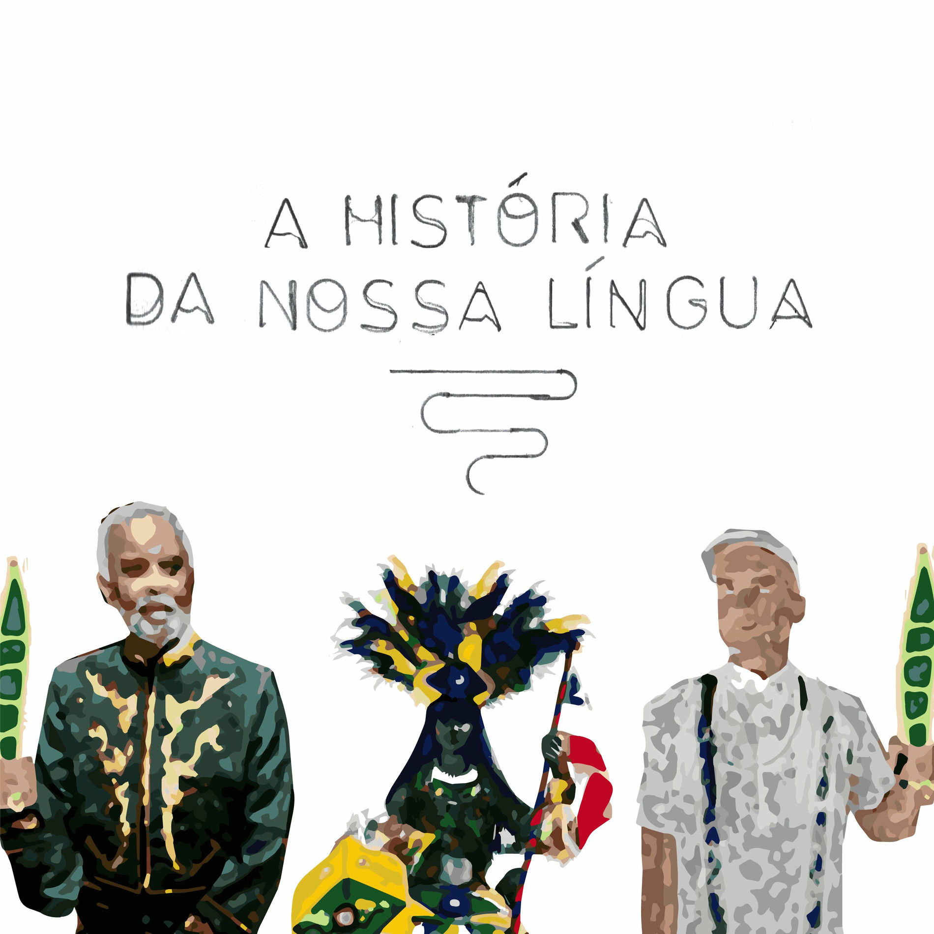 Album cover of A história da nossa língua