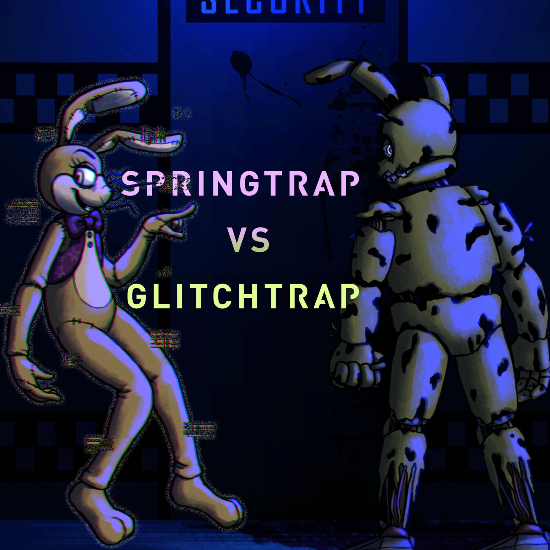 Album cover of Springtrap VS Glitchtrap