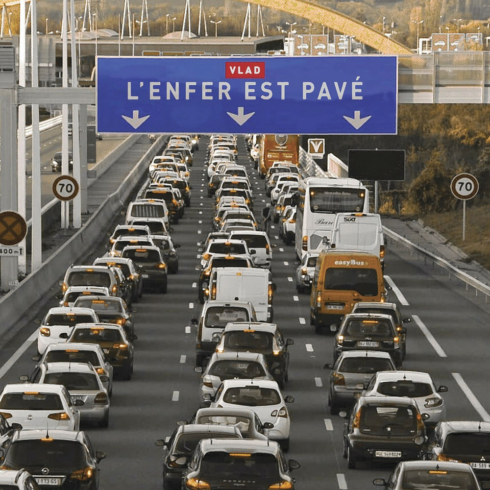Portada de L'ENFER EST PAVÉ