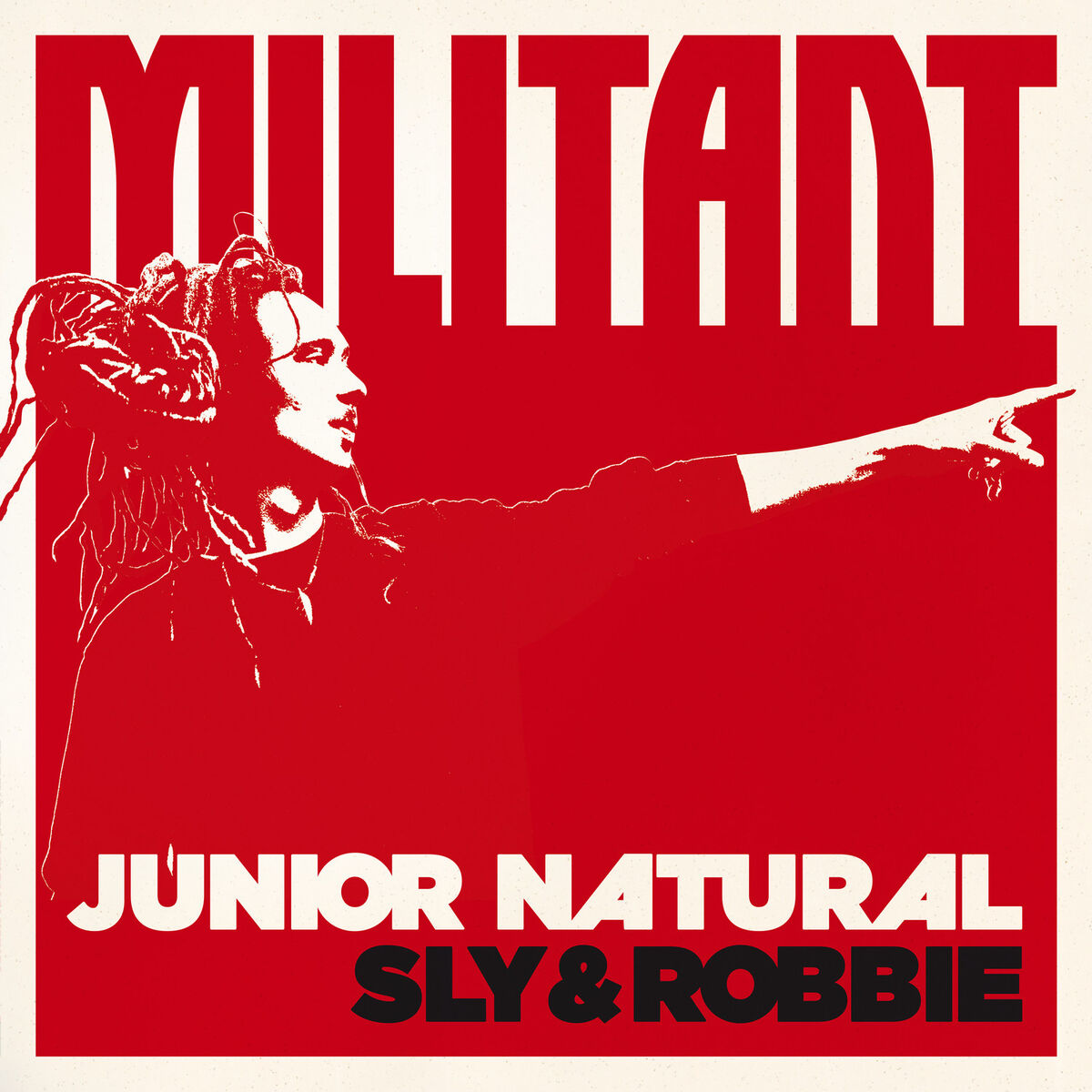 Album cover of Junior Natural + Sly & Robbie: Militant