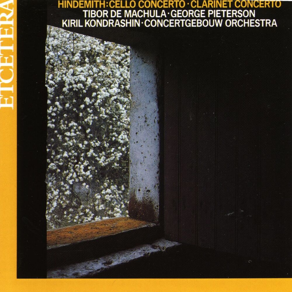 Picture of Paul Hindemith, Concerto for Cello and Orchestra, Concerto for Clarinet and Orchestra
