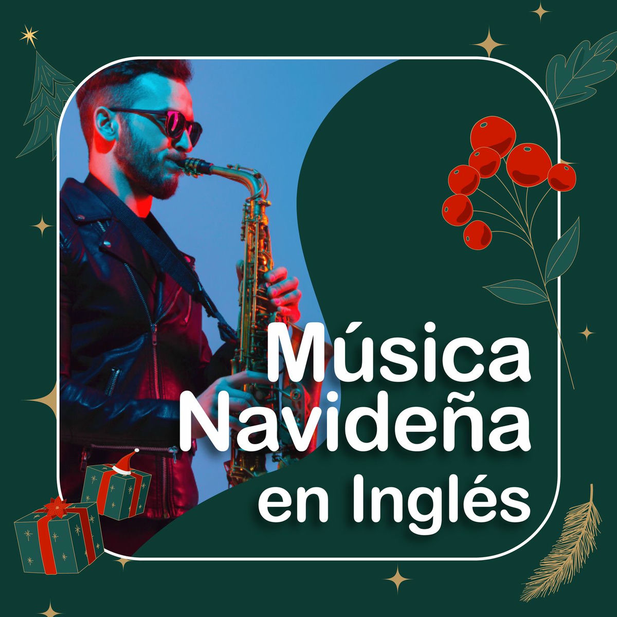 Album cover of Música Navideña en Inglés