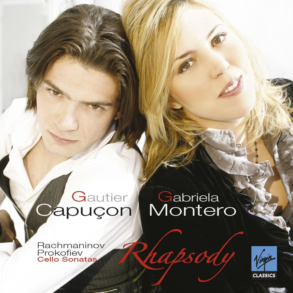Album cover of Rhapsody. Cello Sonatas by Rachmaninov & Prokofiev