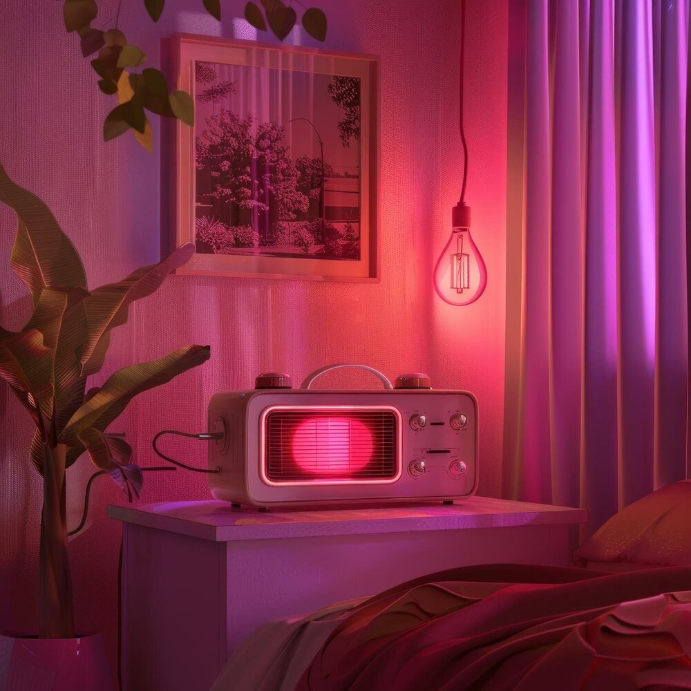 Picture of Pink Dreamscape: Serenaded by the Soothing Sounds of Pink Noise