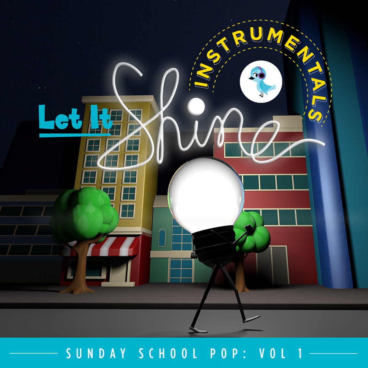 Album cover of Let It Shine (Instrumentals): Sunday School Pop, Vol. 1