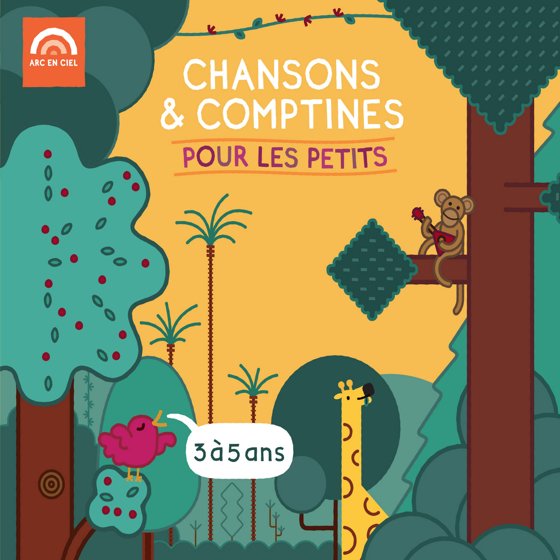 Album cover of Chansons & comptines pour les petits (3 à 5 ans)