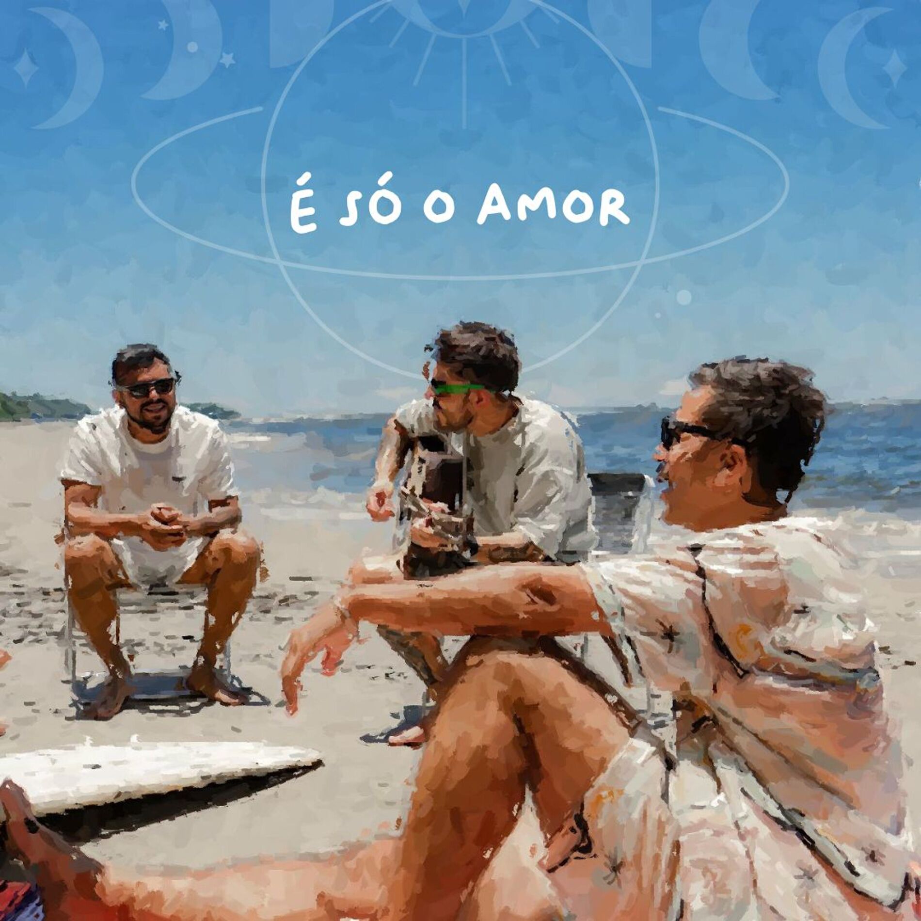 Album cover of é só o amor