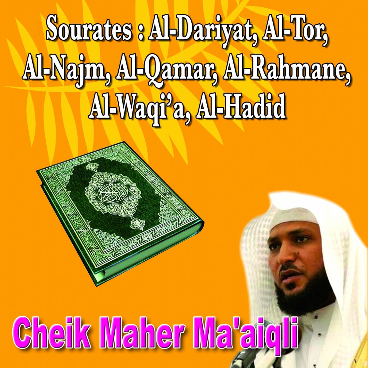 Album cover of Sourates Al Dariyat, Al Tor, Al Najm, Al Qamar, Arrahmane, Al Waqi'a, Al Hadid - Quran - Coran - Récitation Coranique