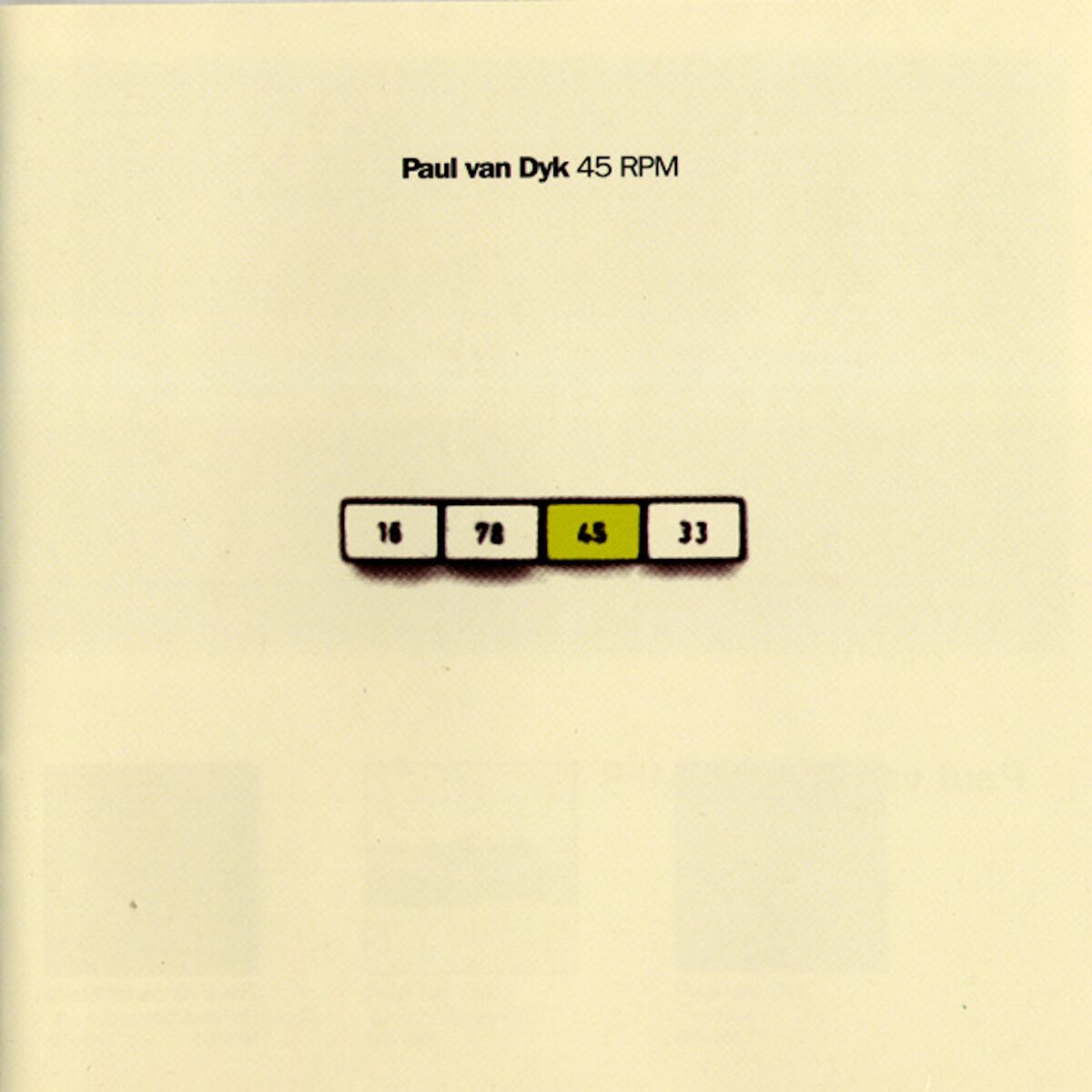 Album cover of 45 RPM