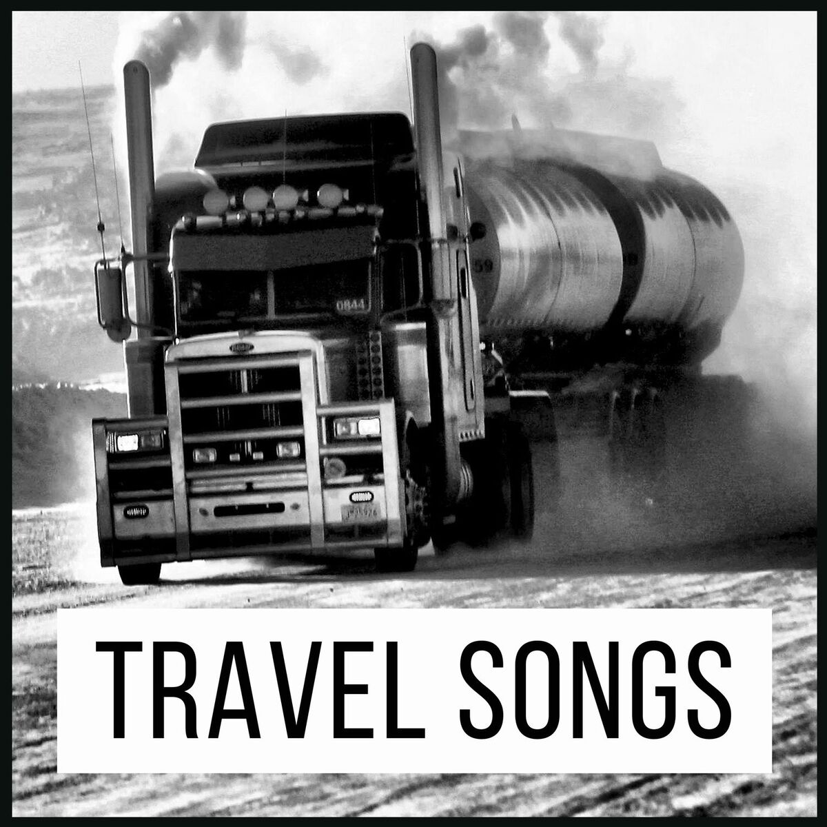 Album cover of Travel Songs: Best Driving Songs. Soft Rock & Pop Road Trip Music for Drive & Trucking