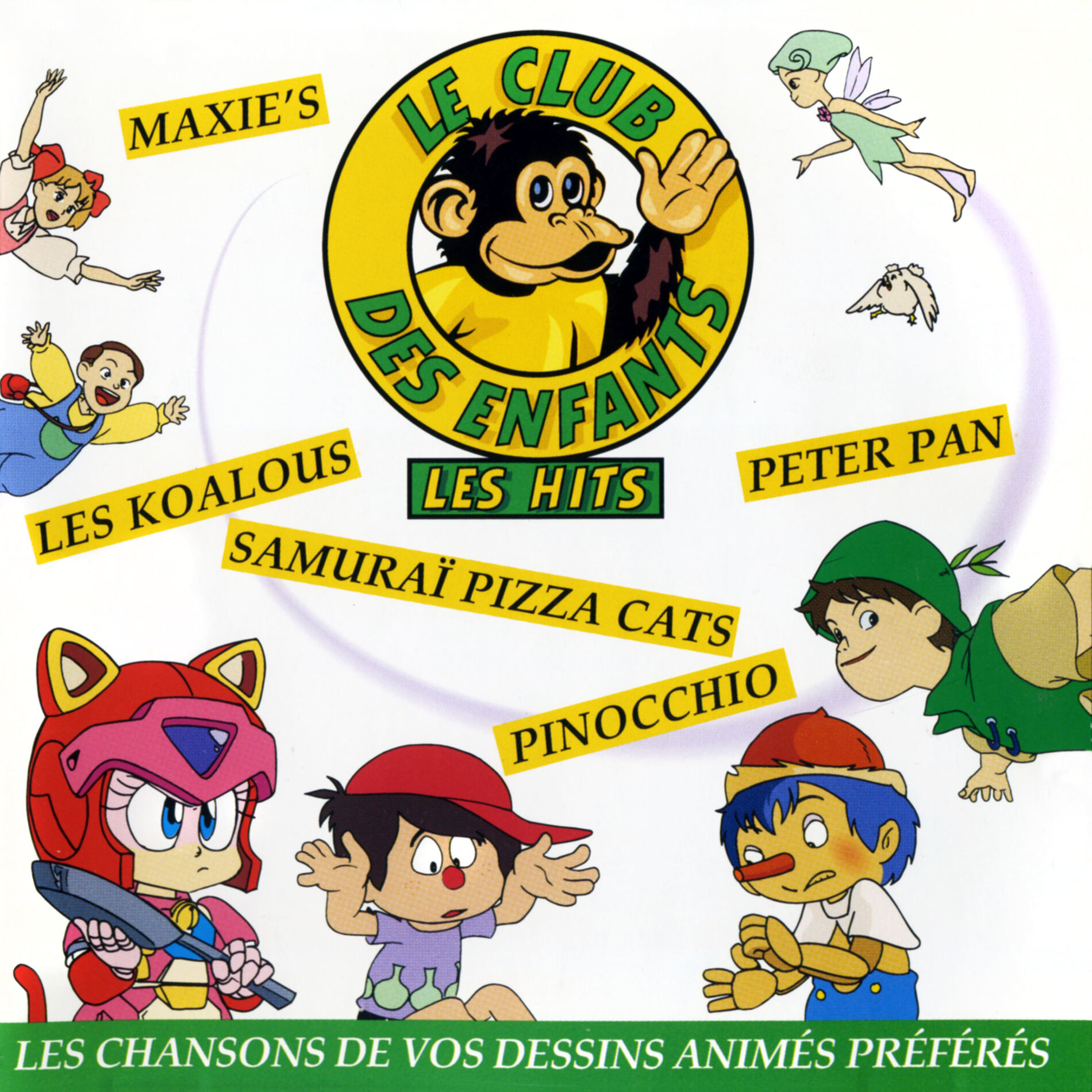 Album cover of Le club des enfants (Les chansons de vos dessins animés préférés)