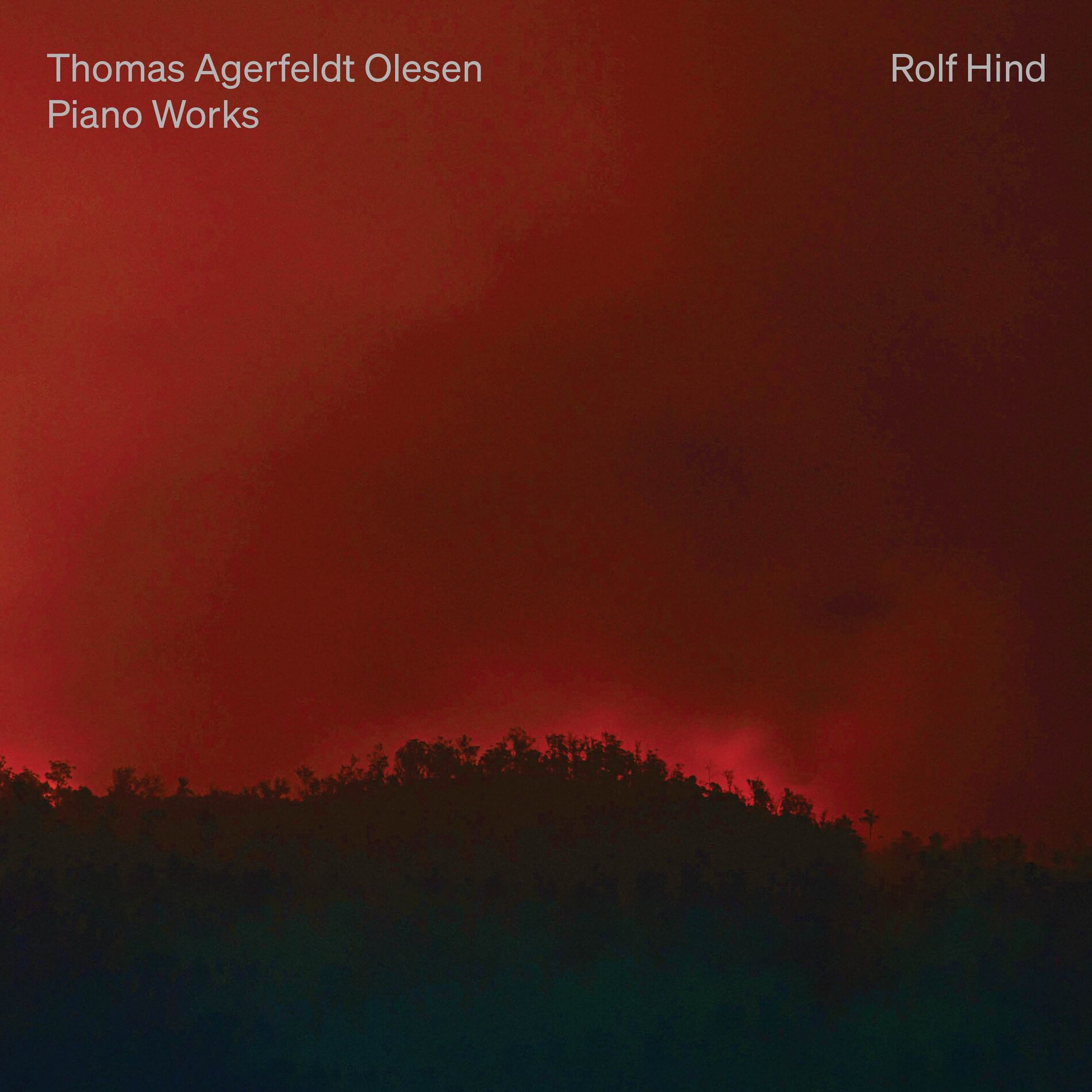 Album cover of Thomas Agerfeldt Olesen: Piano Works