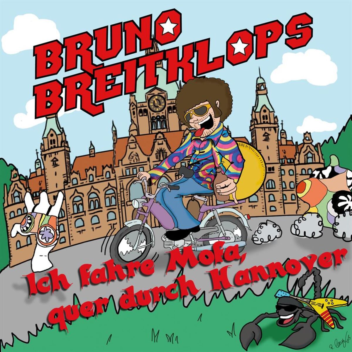Album cover of Ich fahre Mofa, quer durch Hannover