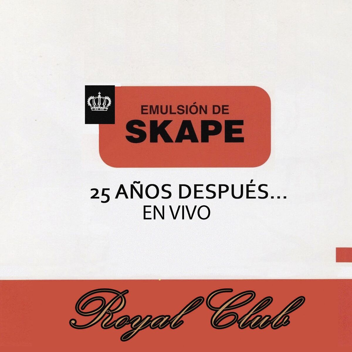 Album cover of Emulsión De Skape (25 Años Después ... En Vivo)