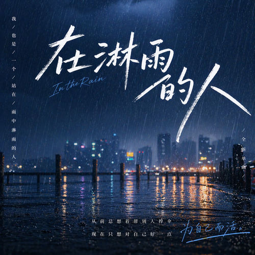 淋雨的人
