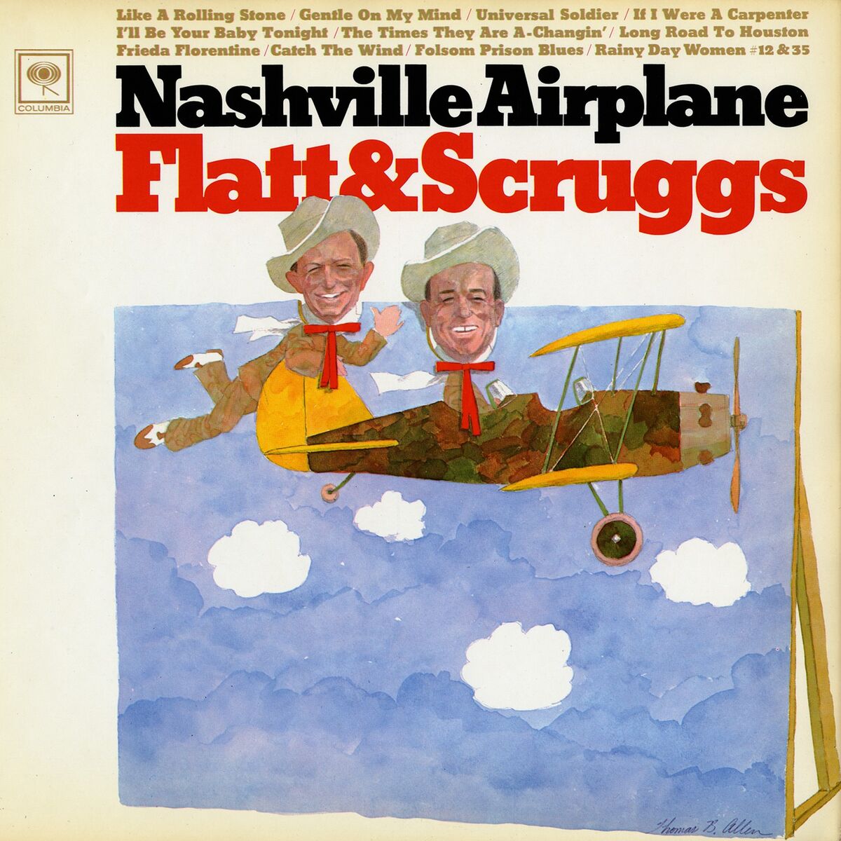 Album cover of Nashville Airplane
