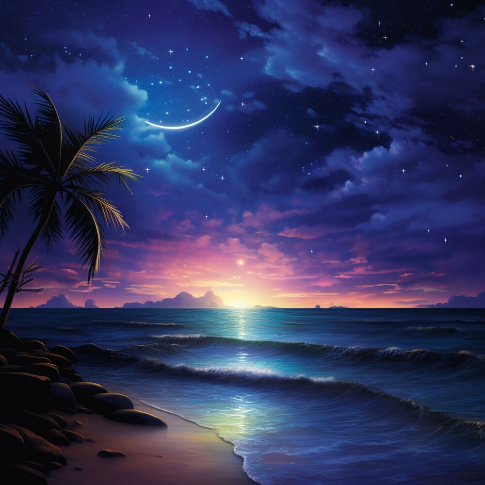 Picture of Blissful Waves: Ocean Breeze Melodies: