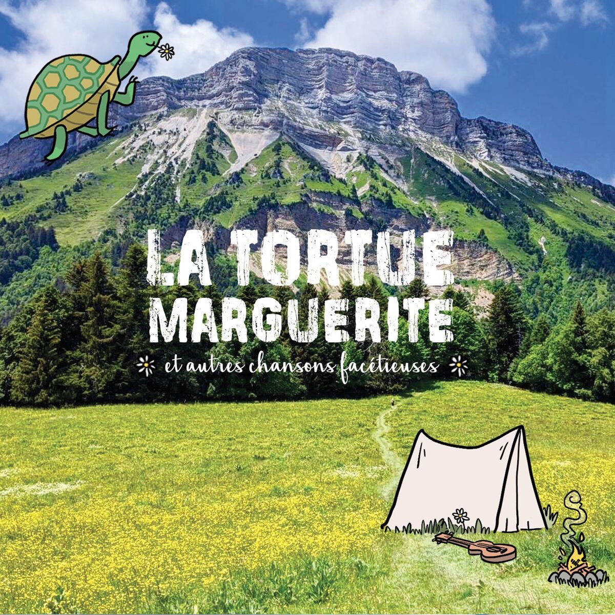 Album cover of La tortue Marguerite et autres chansons facétieuses