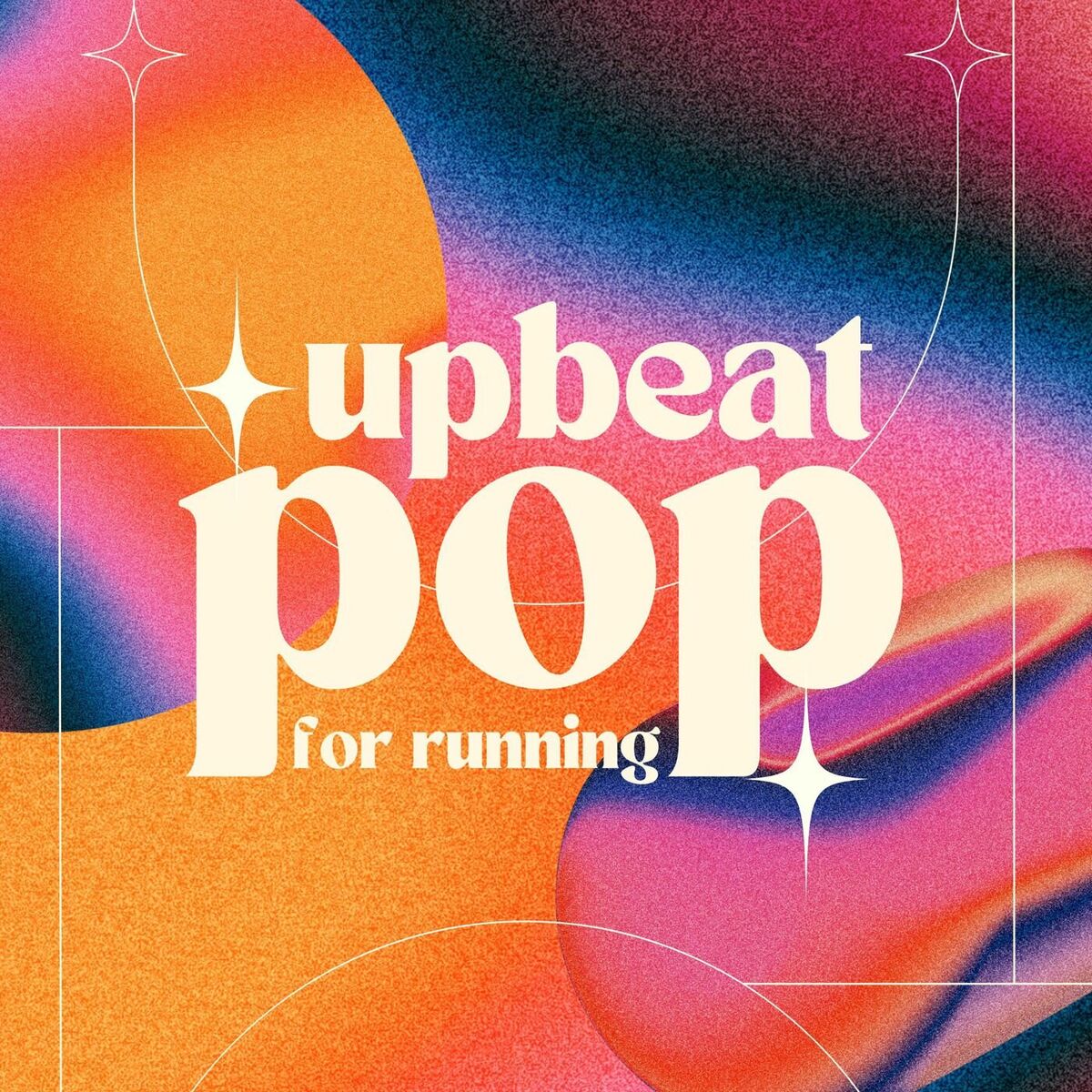 Album cover of upbeat pop for running