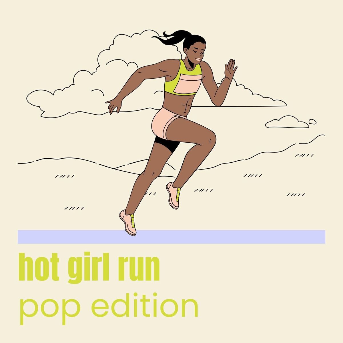 Album cover of hot girl run: pop edition