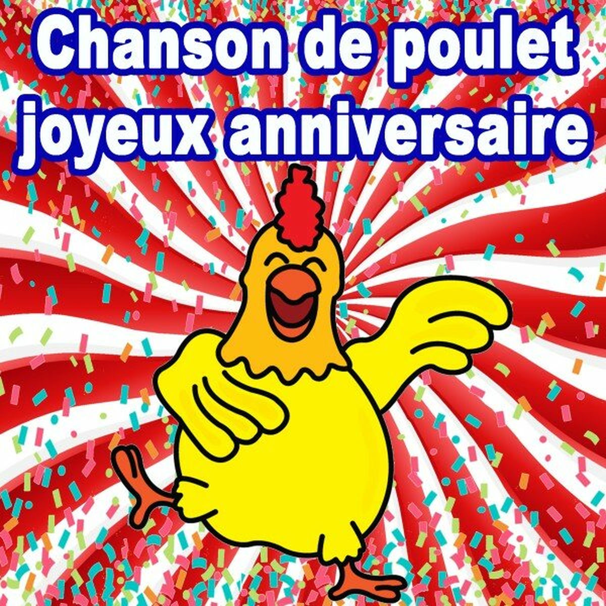 Album cover of Chanson de poulet joyeux anniversaire