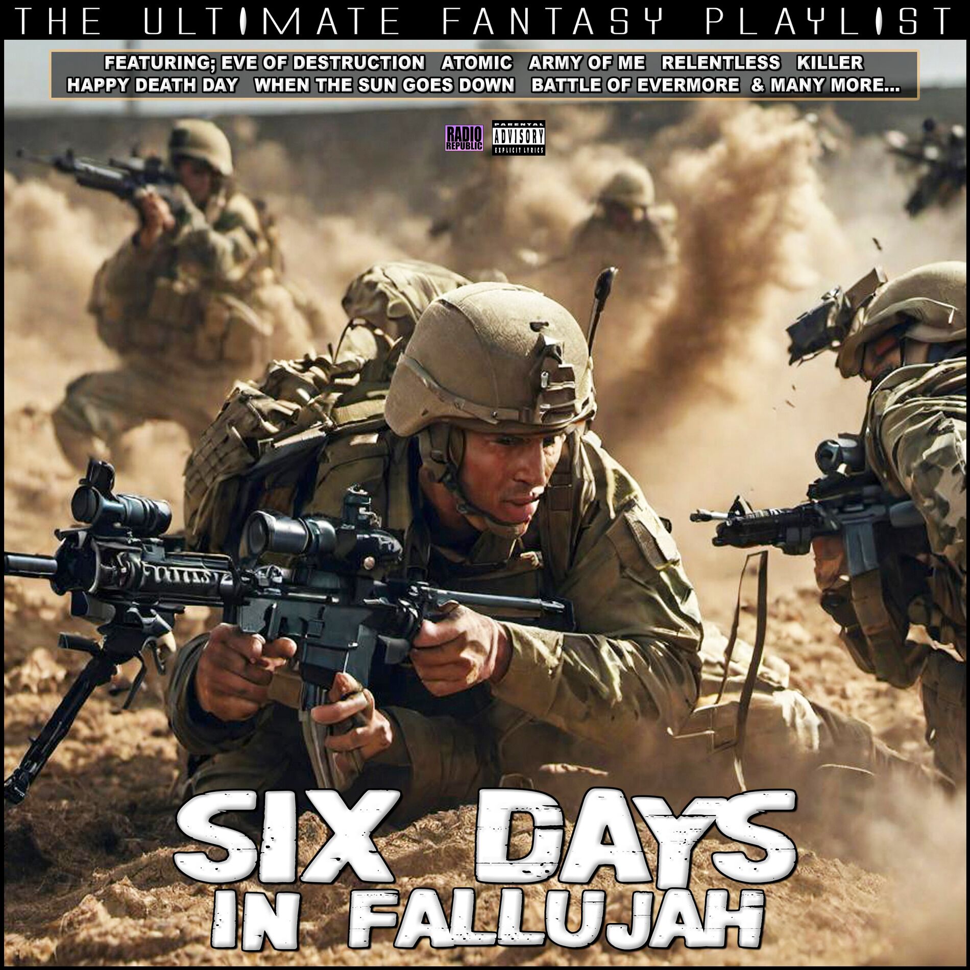 Album cover of Six Days In Fallujah The Ultimate Fantasy Playlist