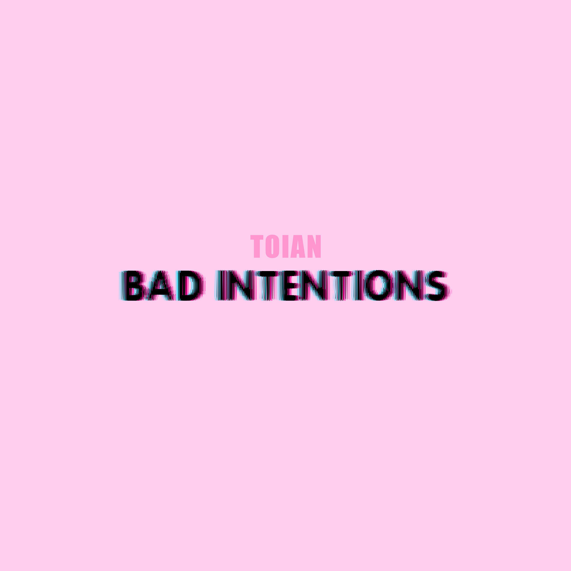 Album cover of Bad Intentions