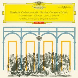 Cover of Rimsky-Korsakov: Russian Easter Festival Overture; Overture May Night; Le Coq d'or; Borodin: In The Steppes Of Central Asia; Liado (Igor Markevitch – The Deutsche Grammophon Legacy: Volume 12)
