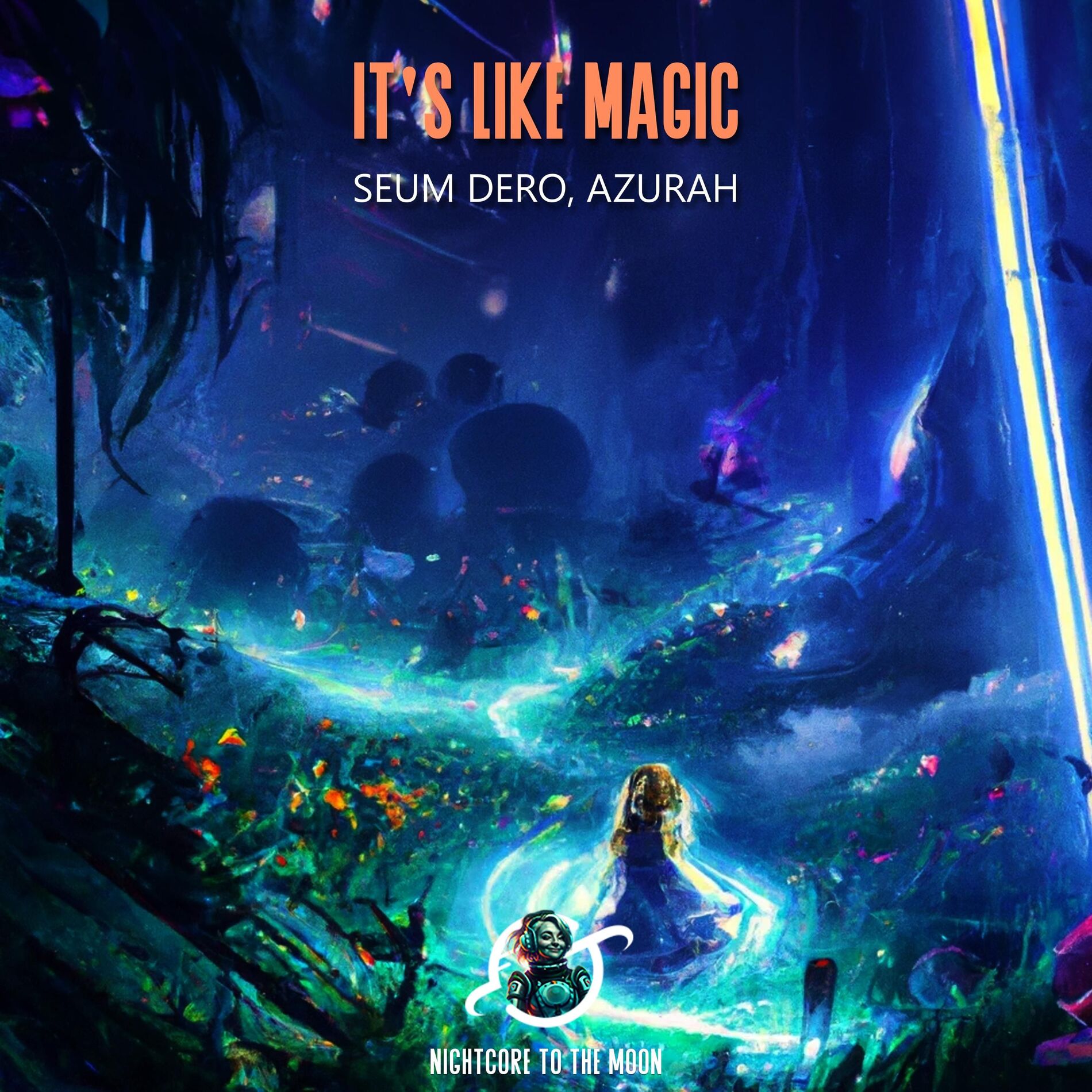 Album cover of It's Like Magic (feat. Seum Dero & Azurah) (Nightcore)