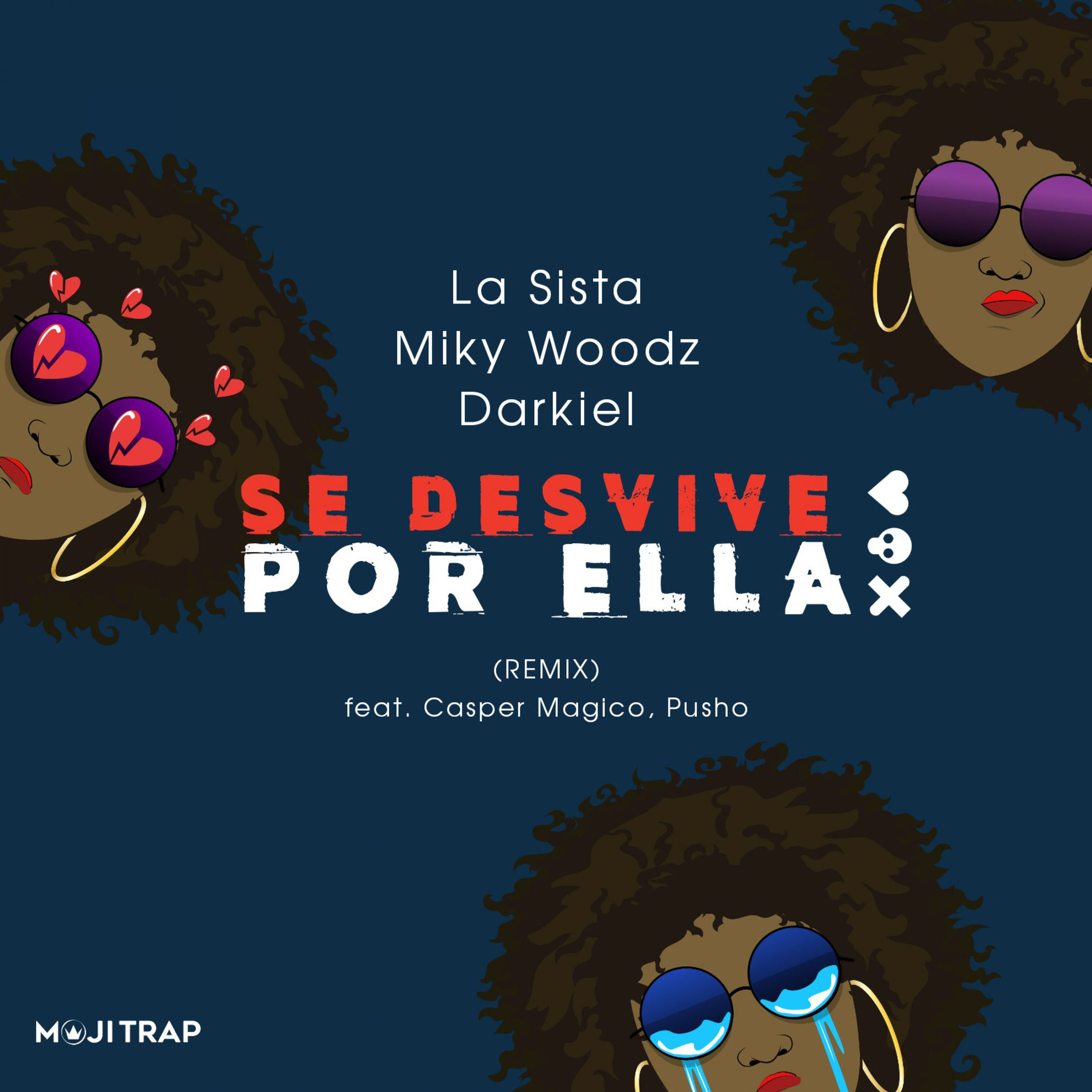 Album cover of Se Desvive Por Ella (feat. Pusho, Casper Magico, Miky Woodz & Darkiel)