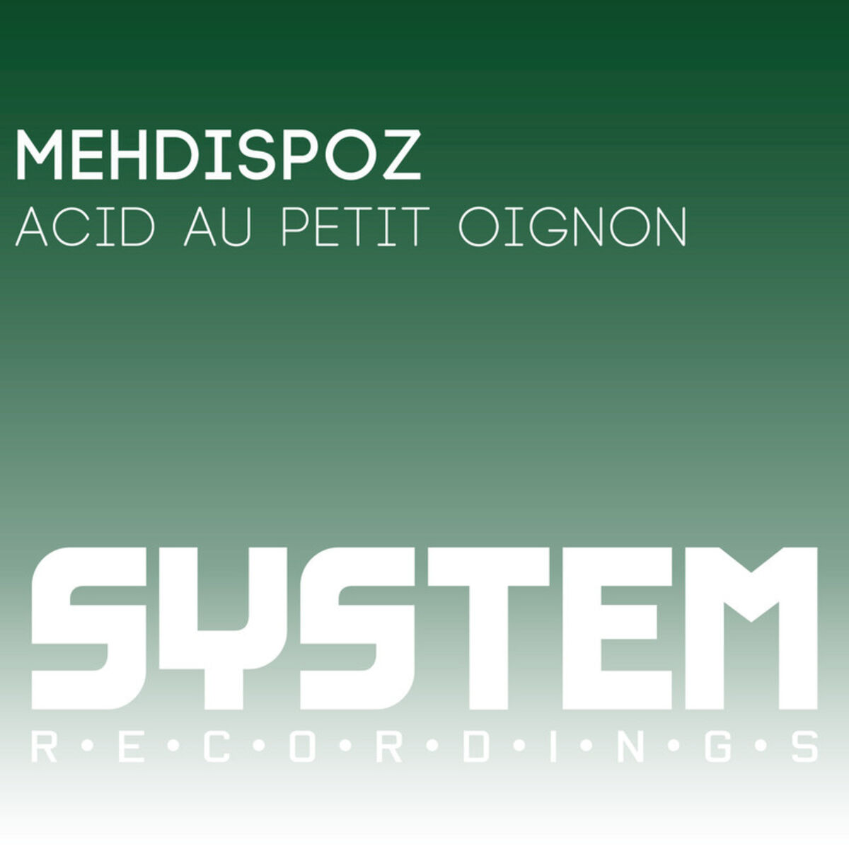 Album cover of Acid Au Petit Oignon