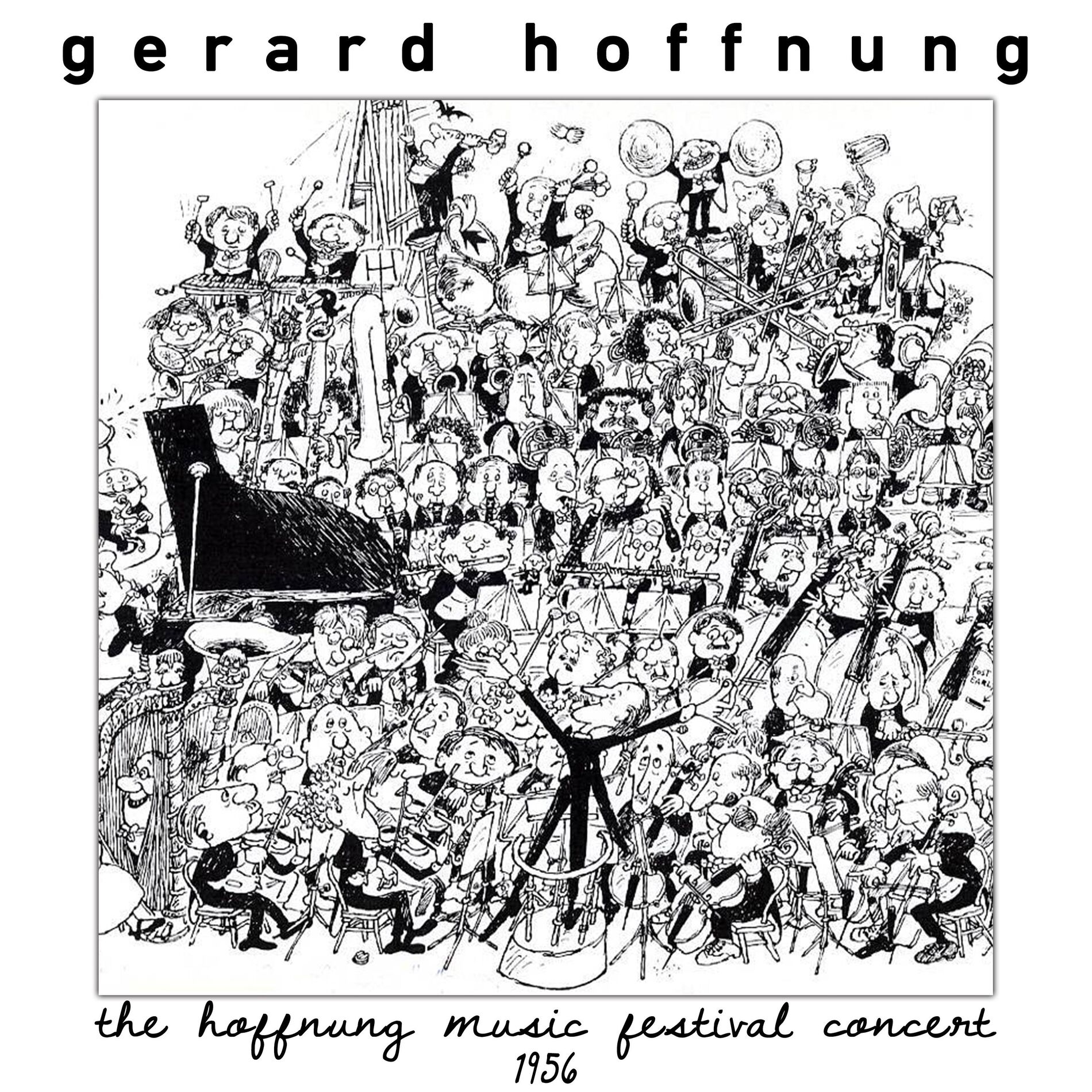 Album cover of The Hoffnung Music Festival Concert, 1956 / Hoffnung At The Oxford Union