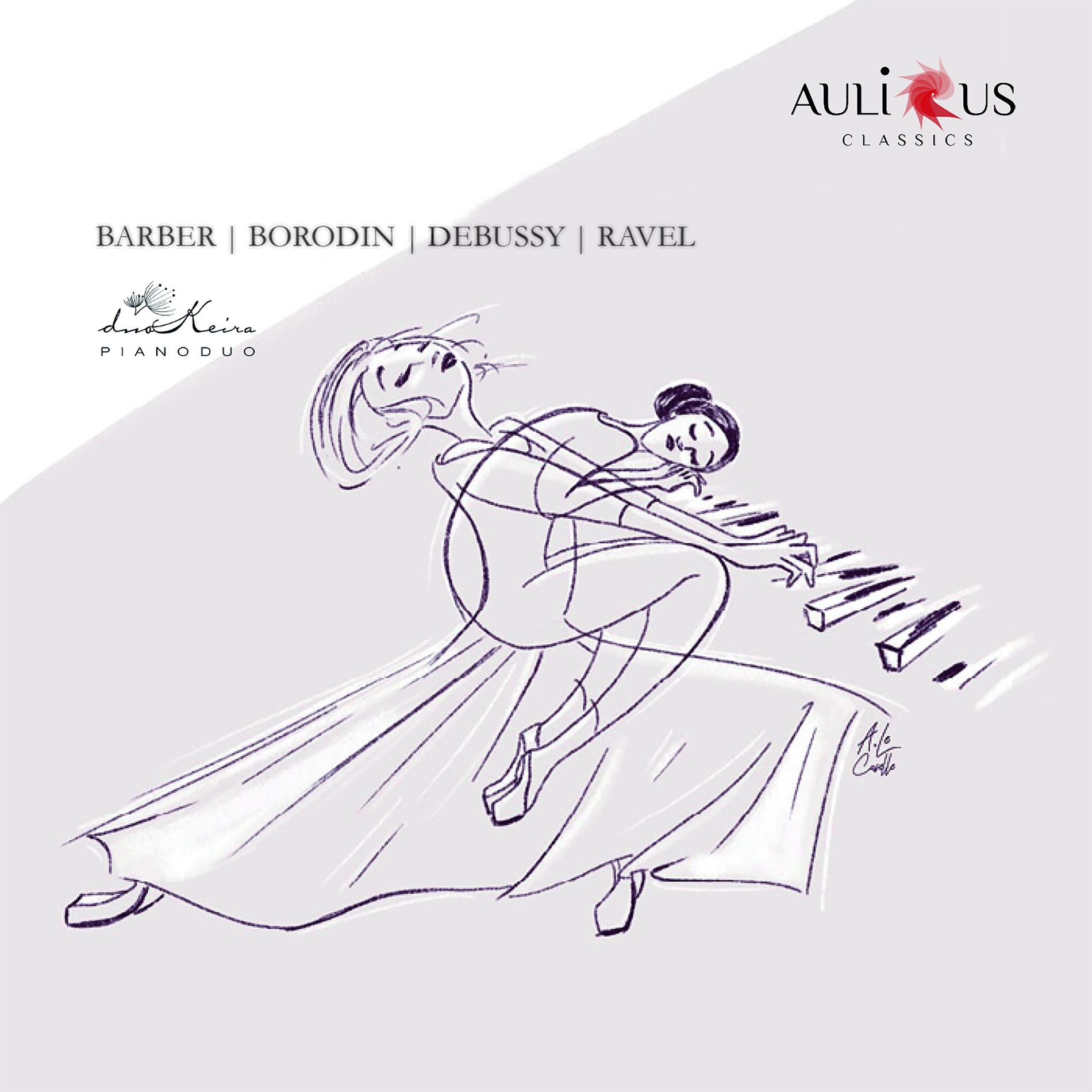 Album cover of Barber, Borodin, Debussy, Ravel